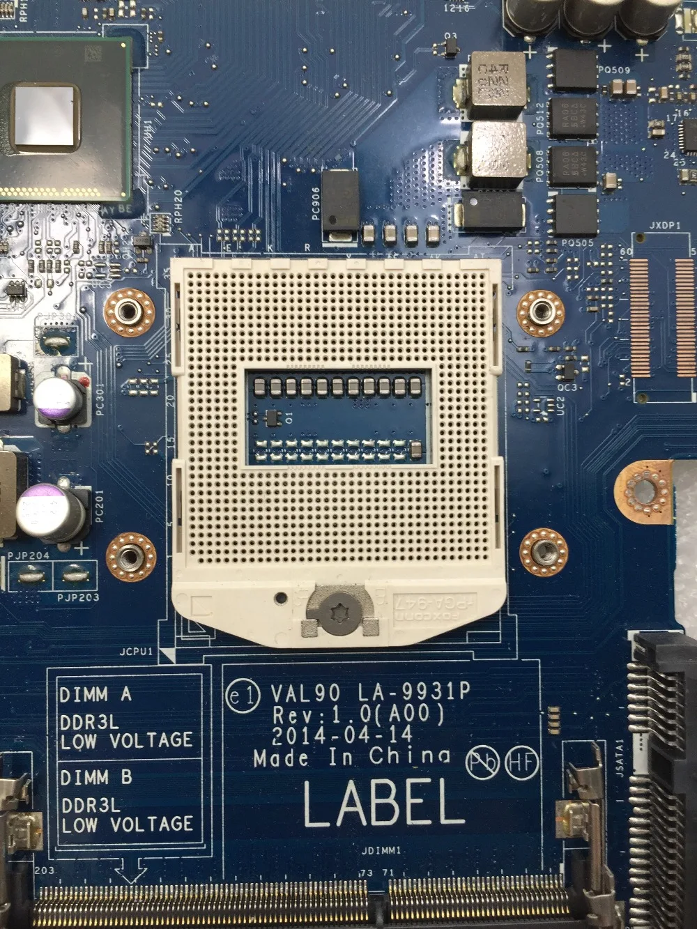 SHELI لديل خط العرض E6440 اللوحة المحمول LA-9931P