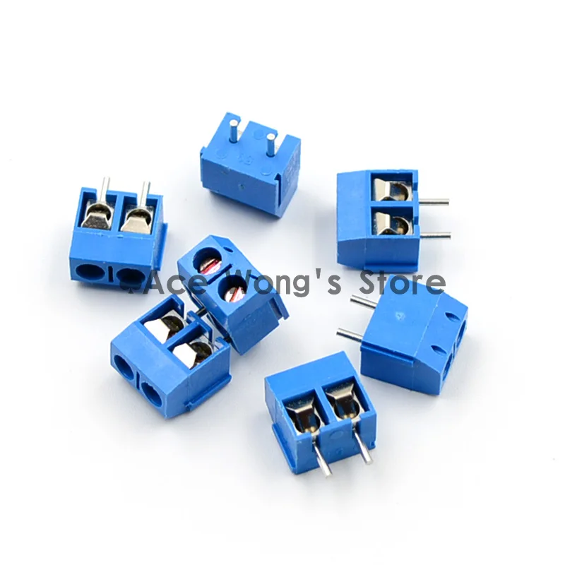 

10PCS 5.08-301-2P 301-2P 2 Pin Screw Terminal Block Connector 5mm Pitch