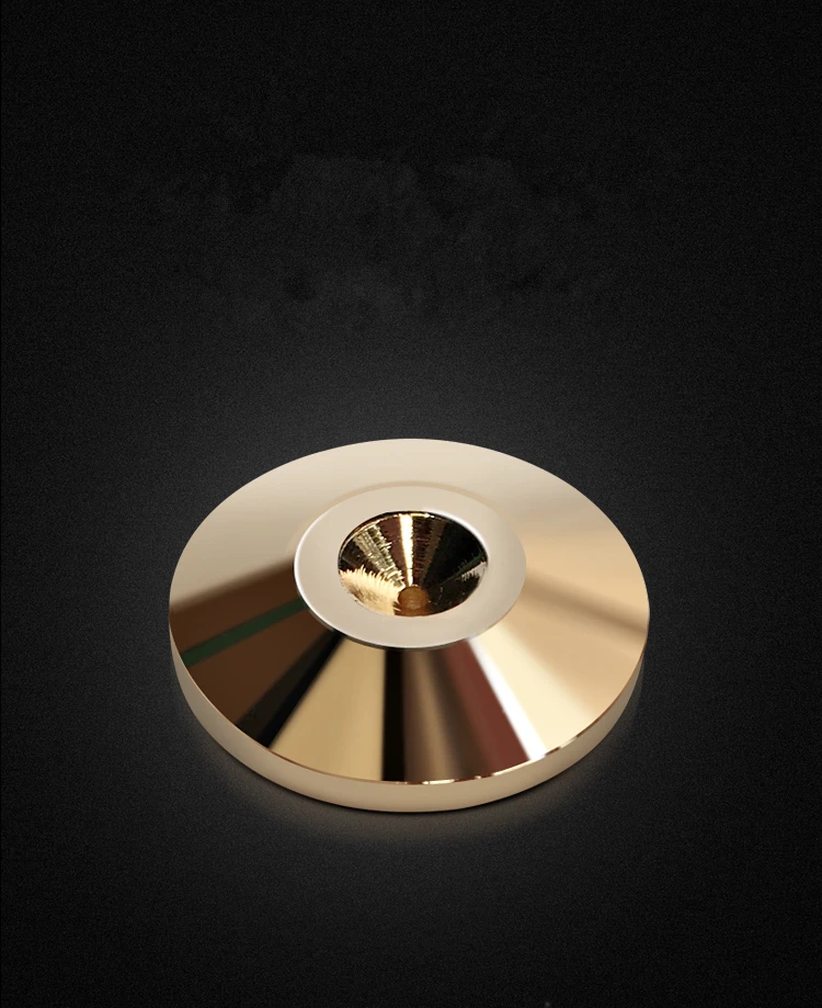 HI FI DIY колонки подставка ножная чистая медь золото громкоговоритель коробка