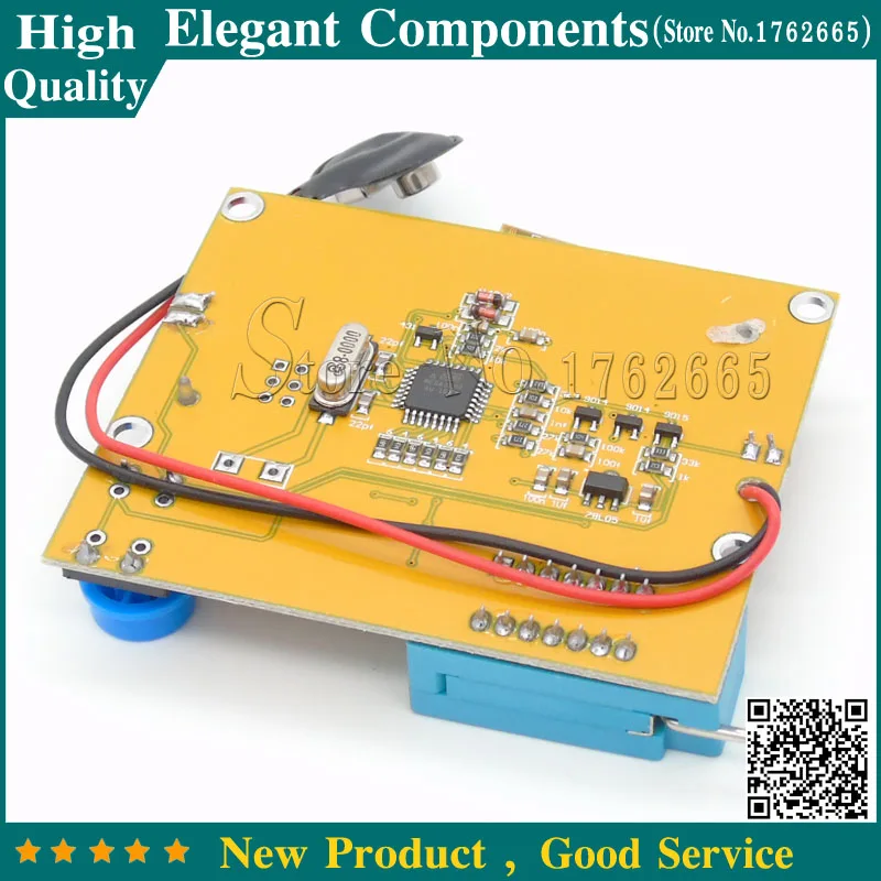 Новинка! Mega328 M328 ESR измеритель LCR-T4 LCR тестер светодиодный транзистор тестер диод триод емкость MOS PNP/NPN электрический измеритель