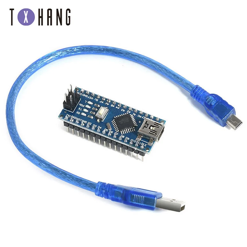1 шт. tenstar Robot Nano 3,0 контроллер nano CH340 USB драйвер ATMEGA328 ATMEGA328P nano Mini USB с Загрузчиком для arduino|Интегральные схемы| | АлиЭкспресс