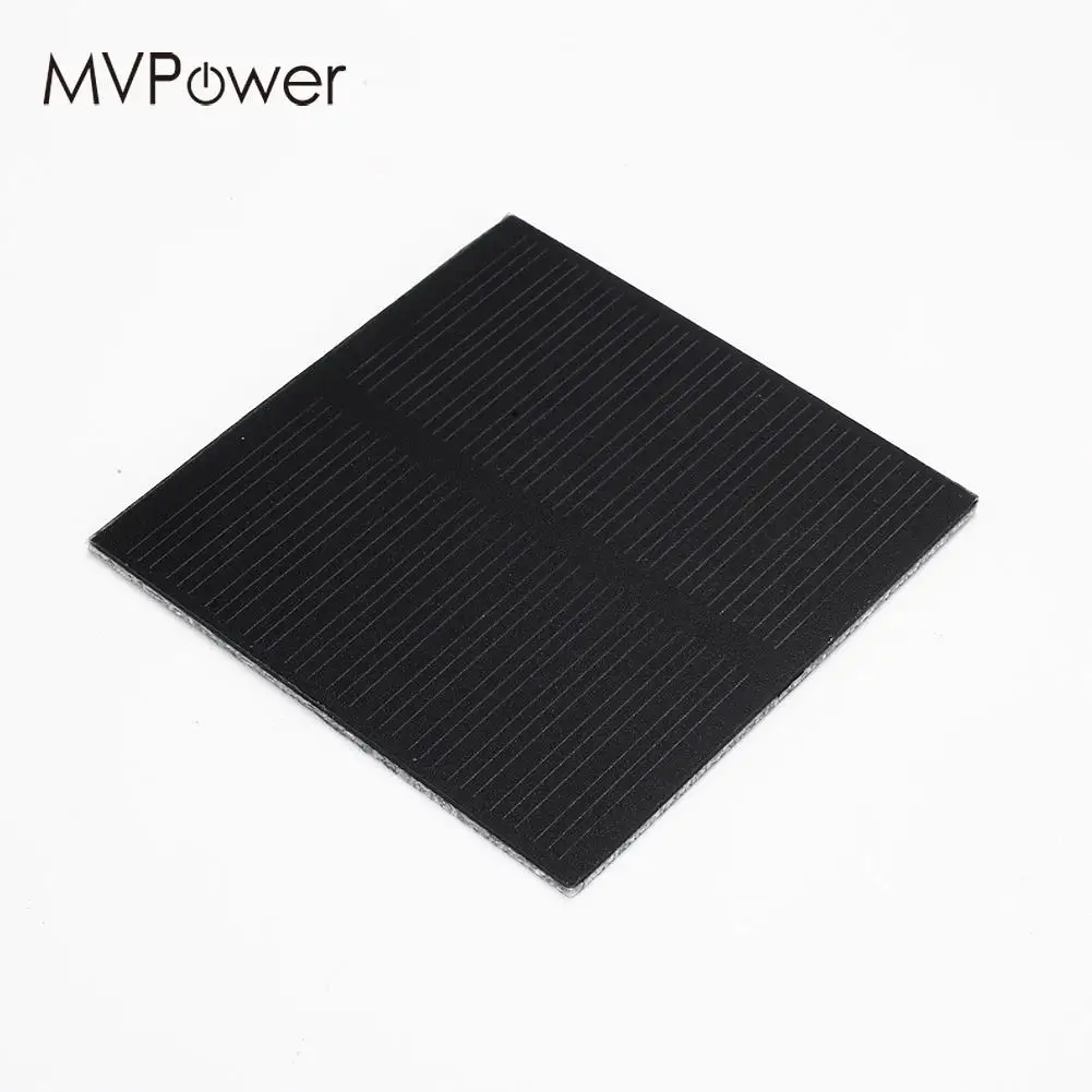 

Solar Charger Pane 5.5V 95MA Solar Charging Frosted Glass Plate Solar Cell Fast Charger PET Solar Panel DIY Travel