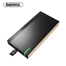 REMAX REPOWER 10000mAH Power Bank External Battery 3.0 Dual USB Data Transport with TE Slot Portable Charger for Mobile Phone
