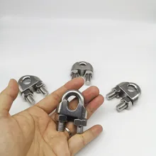 4 шт M12 U-болт клип для троса Тип 304 Нержавеющая сталь