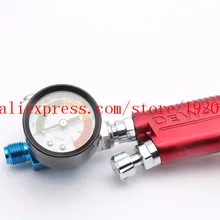 HVLP распылитель регулятор часы регулятор давления воздуха регулятор давления хвост манометр Краскораспылитель пистолет регулятор