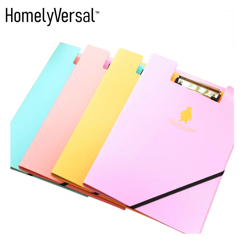 

Cute animals A4 files board file splint document folder hard and Not bendable Exam Paper Document Folder School Supplies
