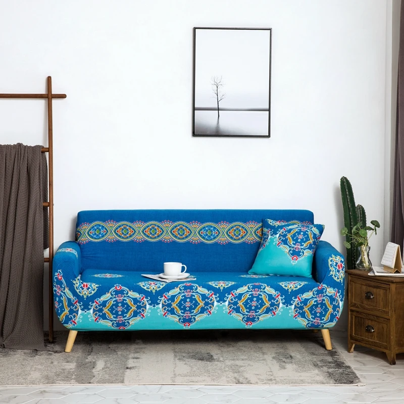 

Jacquard Sofa tight wrap all-inclusive slip-resistant sectional elastic full sofa Cover/towel Single/Two/Three seater Slipcovers