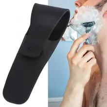 Silicone Portable Shaver Protective Cover Beard Clipper Shaver Storage Bag Protective Cover