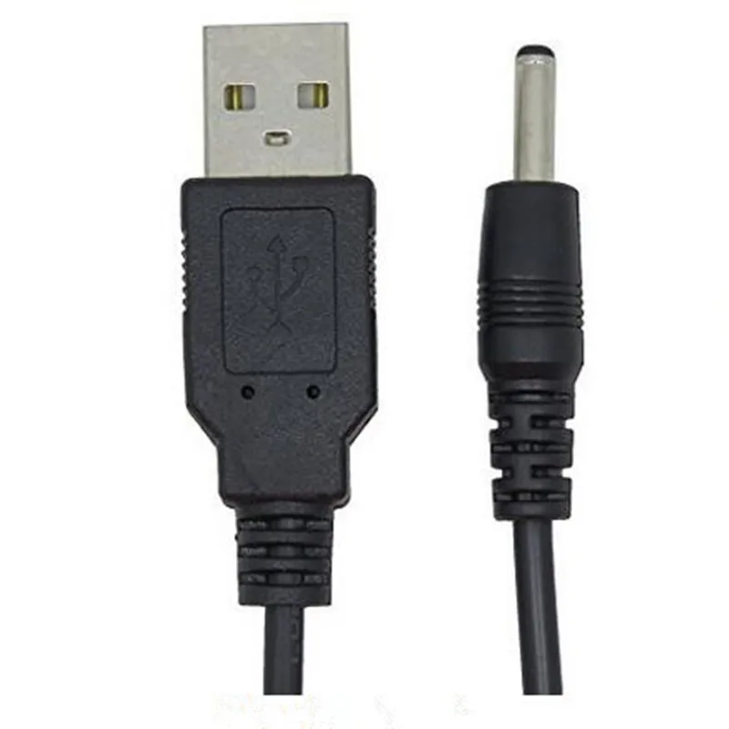 

LBSC USB A to DC 3.5 mm/1.35 mm 5 Volt DC Barrel Jack Power Cable