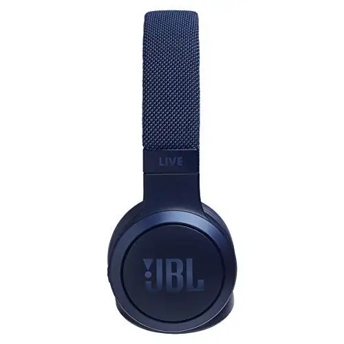 JBL Live 400BT беспроводные Bluetooth наушники глубокий бас Auriculares игровая гарнитура стерео Fone De Ouvido наушники JBL с микрофоном - Цвет: Blue