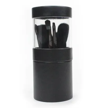 12Pcs Makeup Brush Set Eye Shadow Foundation Eyebrow Lip Face Brush cosmetics Makeup Brushes Tool +Leather Cup Holder Case Kit 6