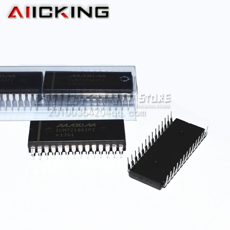 ICM7218AIPI ICM7218 (5pcs/lots), DIP28 ,8 Digit LED Display Driver ,100% Original New Integrated IC Chip,In Stock 5pcs atmega8l 8pu atmega8l 8 atmega8l atmega8 ic dip28