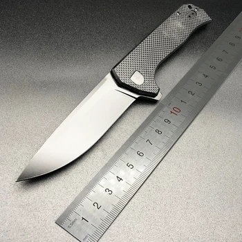 

ZZSQ ZT 0804 ball bearing Tactical Folding Knife steel G10 Titanium plating Handle 204P Camping Survival Knife EDC Hand Tool