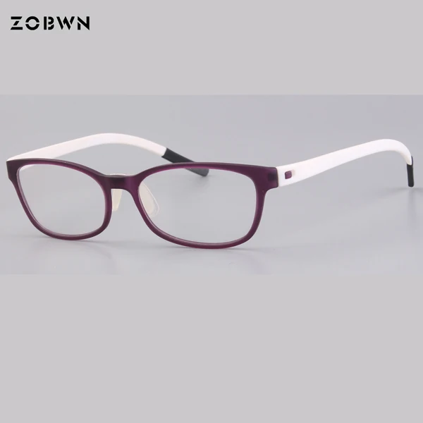 Очки "Кошка" Женская оправа мужские очки с прозрачной оправой Чрезвычайно легкие Рецептурные очки хорошая гибкость индивидуальность Tide - Цвет оправы: ZB-EF4  C4