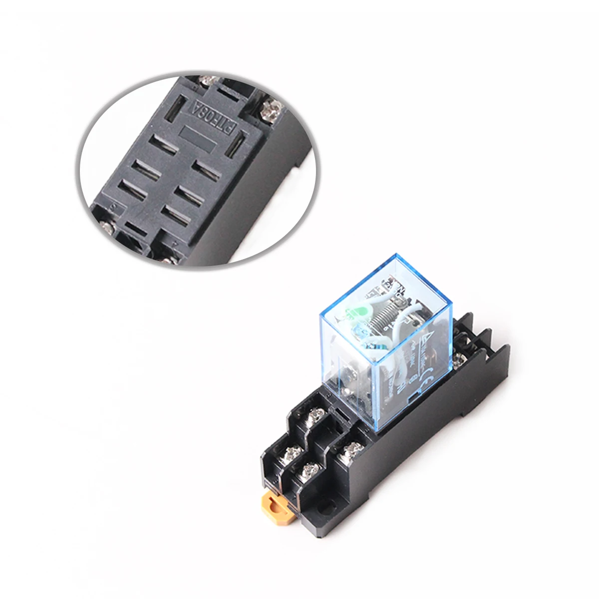 Электромагнитная катушка реле мощности LY2NJ DPDT 8Pin DC 12 В 24 AC220V HH62P миниатюрное с