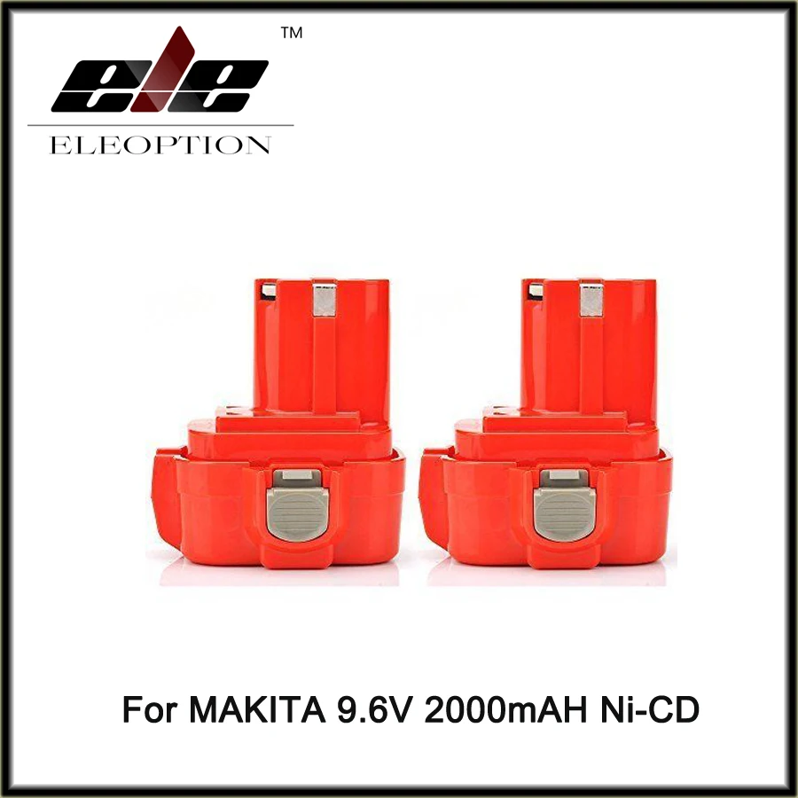 Аккумуляторная батарея Makita 9120 9122 PA09 6207D 2 шт. 9 6 В 2000 мАч Ni CD аккумуляторная для