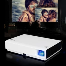 3D DLP проектор 3000 люмен мини-проектор c wifi 1 Гб ram+ 8 Гб rom Android домашний игровой видеопроектор