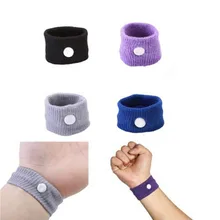 1Pc Handgelenk Band Anti Übelkeit Armbänder Krankheit Auto Motion Meer Krank Schiff Flugzeug Baumwolle Einstellbar Reise Reusable