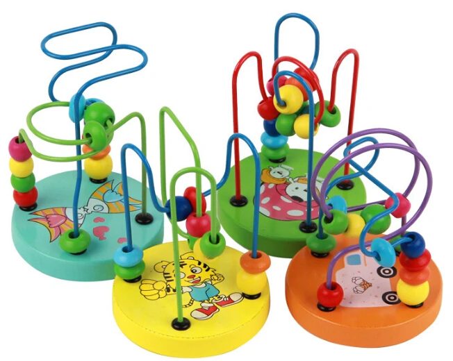 Hot Mini Assemblage Orbit The Maze For montessori Educational Toys Wooden Toys Building Blocks juguetes educativos baby toys baby-building-blocks