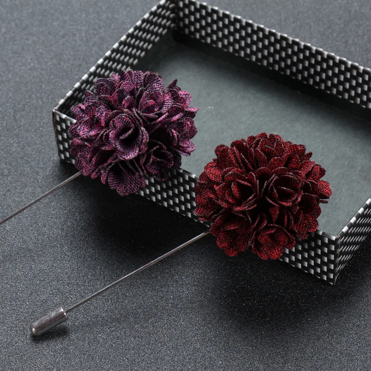 

Free shipping, Men's Floral Lapel Pin, Boutonniere Flower Lapel Pins for Party Business Wedding Small Gift