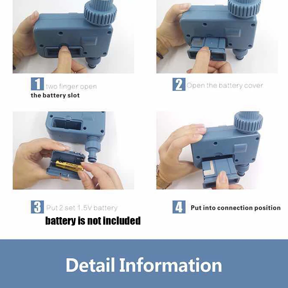 Multifunctional Intelligent Automatic Watering Timer Timing Watering Device Outdoor Garden Sprinkler Irrigation Controller