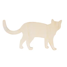 Необработанная древесина вырезанные кусочки дерева для настольной игры части искусства ремесла проекты украшения