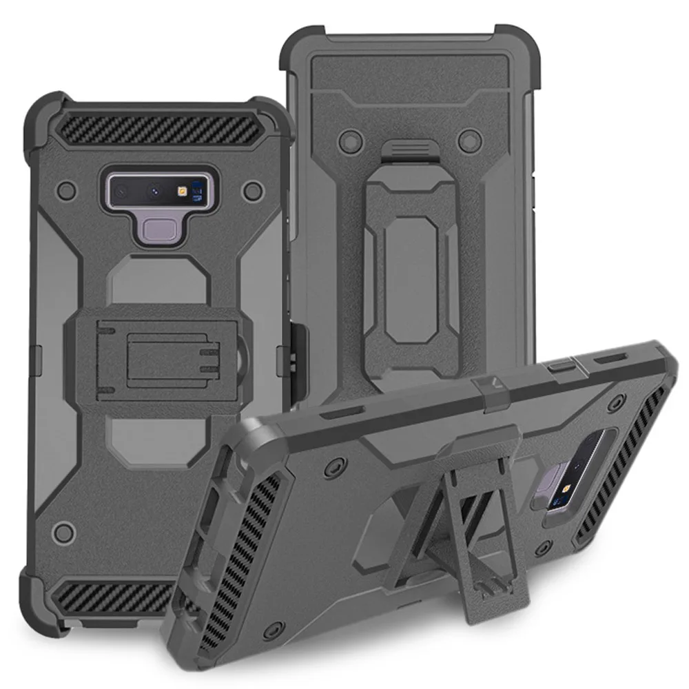  Heavy Duty Hybrid Rugged Case For Samsung Galaxy Note 9 Shockproof Hard Stand Belt Clip Holster Cov