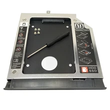 Wzsm novo sata 2nd ssd hdd caddy, para lenovo ideapad 310 310-15 310-15isk 310-15ikb 310-15abr 300 unidade de disco caddy