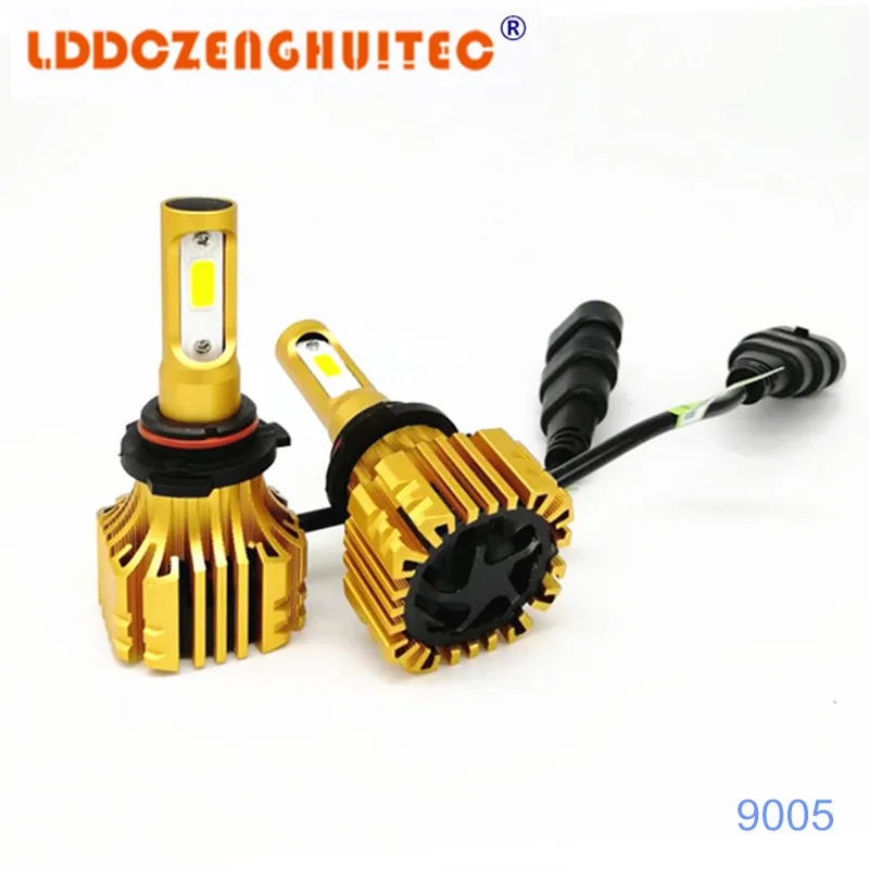 Lddczengtec S5 H11 Автомобильный светодиодный фар 72 Вт COB H4 H7 H1 головного света 6500 фары для