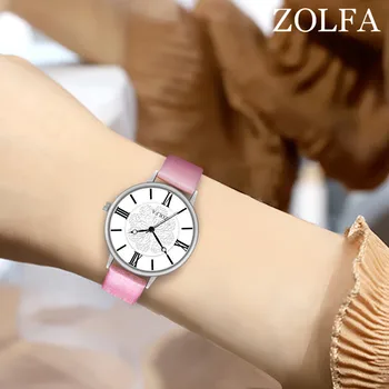 

Quartz Watch Woman's High-end Blue Glass Life Waterproof Distinguished ladies women Wrist watches Dress watch gifts Wrist Party