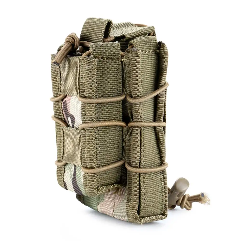 Тактический военный подсумок страйкбол маг мешок военная сумка Молл Камуфляж охотничья сумка двойная винтовка маг