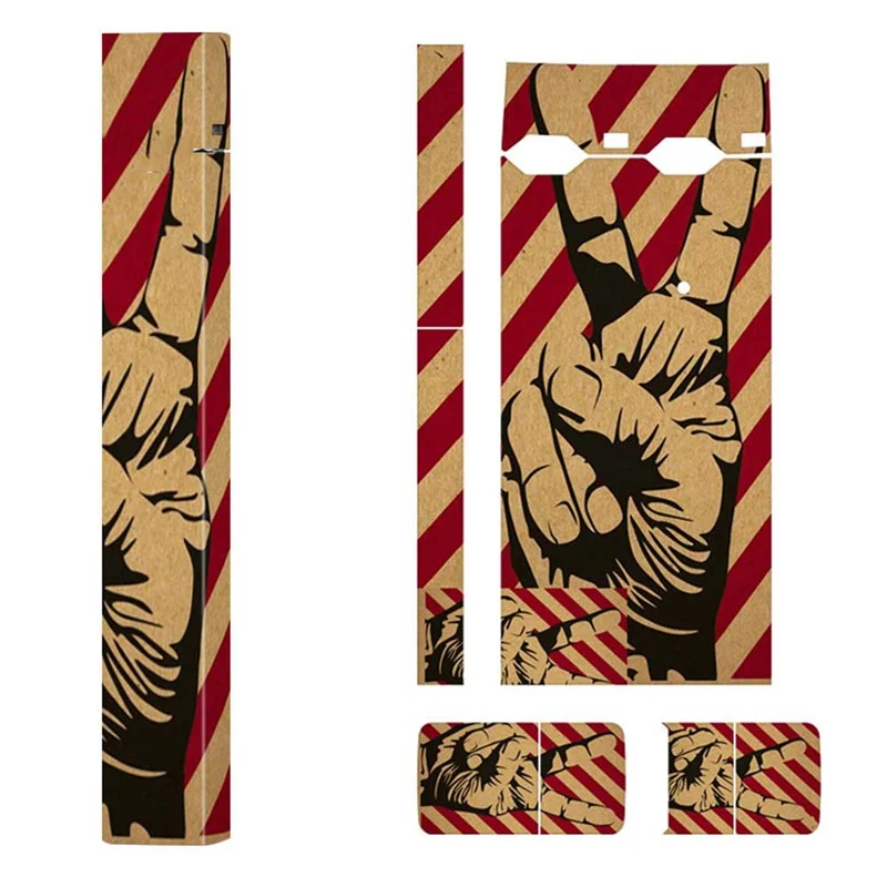 

Skin For JUUL Case Colorful Painting Pattern Protector 3M Design Wrapper Vape Accessories