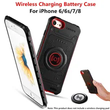NTSPACE Беспроводная зарядка power Bank для iPhone 7 8 6 6s батарея для беспроводного телефона зарядное устройство чехол s Внешний аккумулятор зарядный чехол