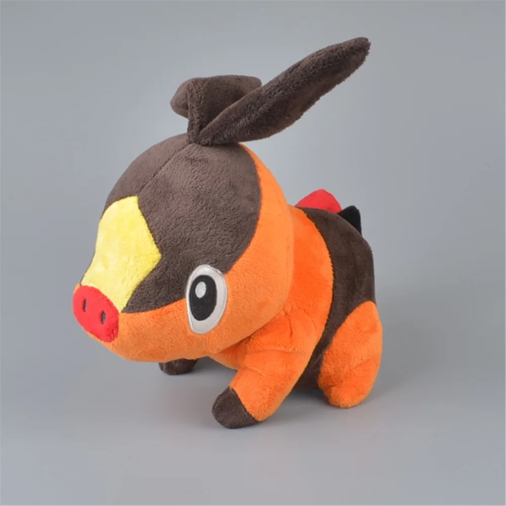 25 см плюшевая игрушка Tepig Подарочная кукла с мультяшным изображением для