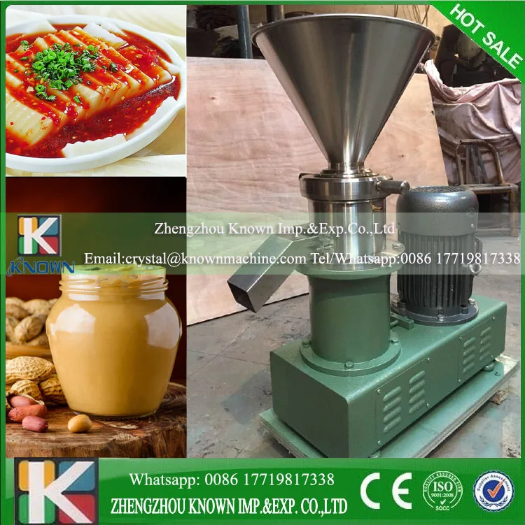 

Fast shipping colloid mill grinder, peanut butter maker machine, sesame paste grinder,nut butter making machine
