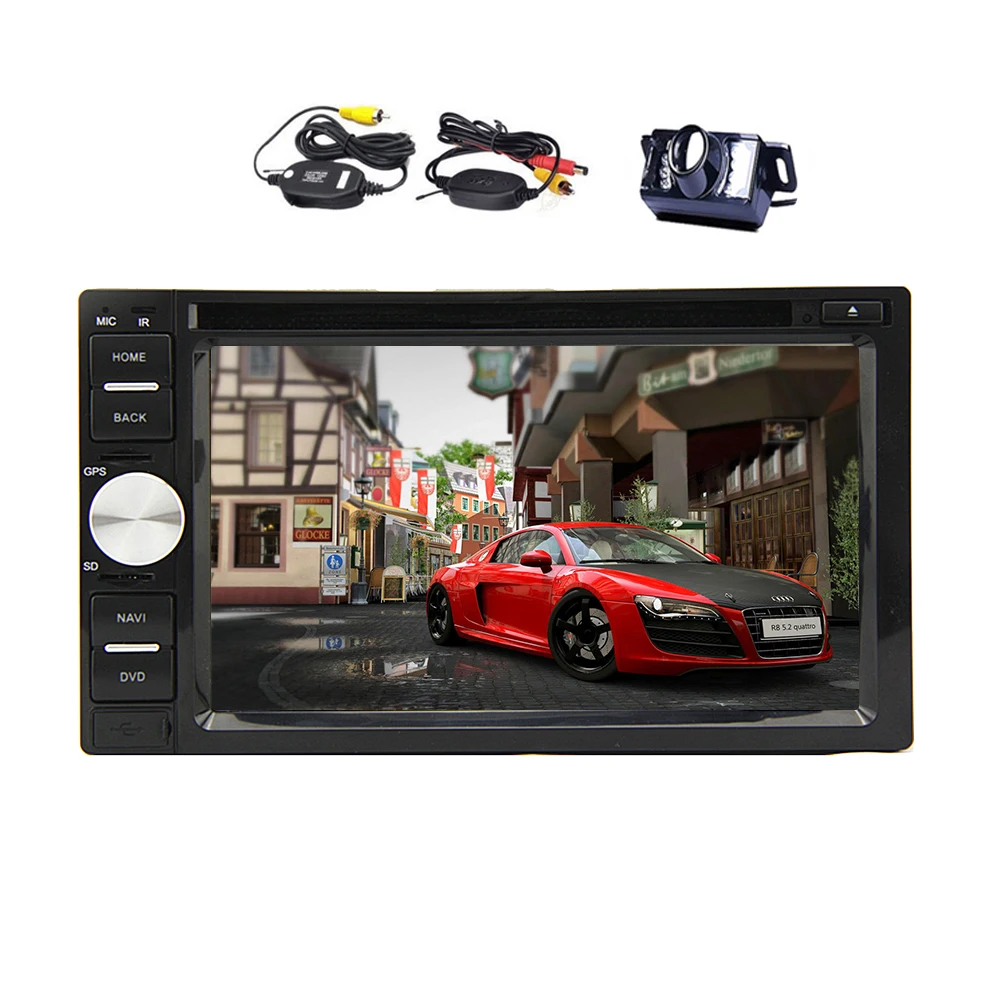 Clearance Autoradio CAM Head Unit Player Audio FM AM Map Electronics CD Universal 2 din Auto Stereo Radio Bluetooth GPS Car DVD 2