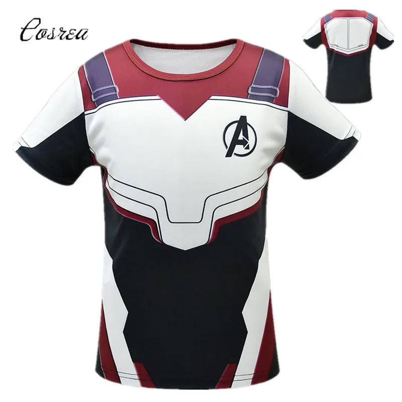 

Marvel The Avengers Running T-shirt Avengers Top Coat Avengers Clothes Cosplay Avengers Party 3d T Shirt for Girls Tee Shirts