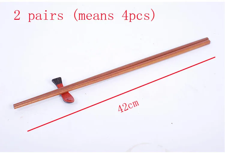 Длинные палочки для еды 1 пара 2 пары лапша фритюрница горячий горшок китайский стиль деревянная палочка для лапши кухонная жаровня БЛЮДО ПАЛОЧКА для еды - Цвет: 42cm 2 pair