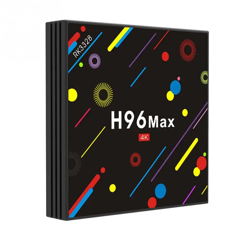 

H96 MAX RK3328 Android 7.1 TV Box 4-core 2.4/5 GHz Wifi H.265 Smart BT4.0 Set-top Box Media Player