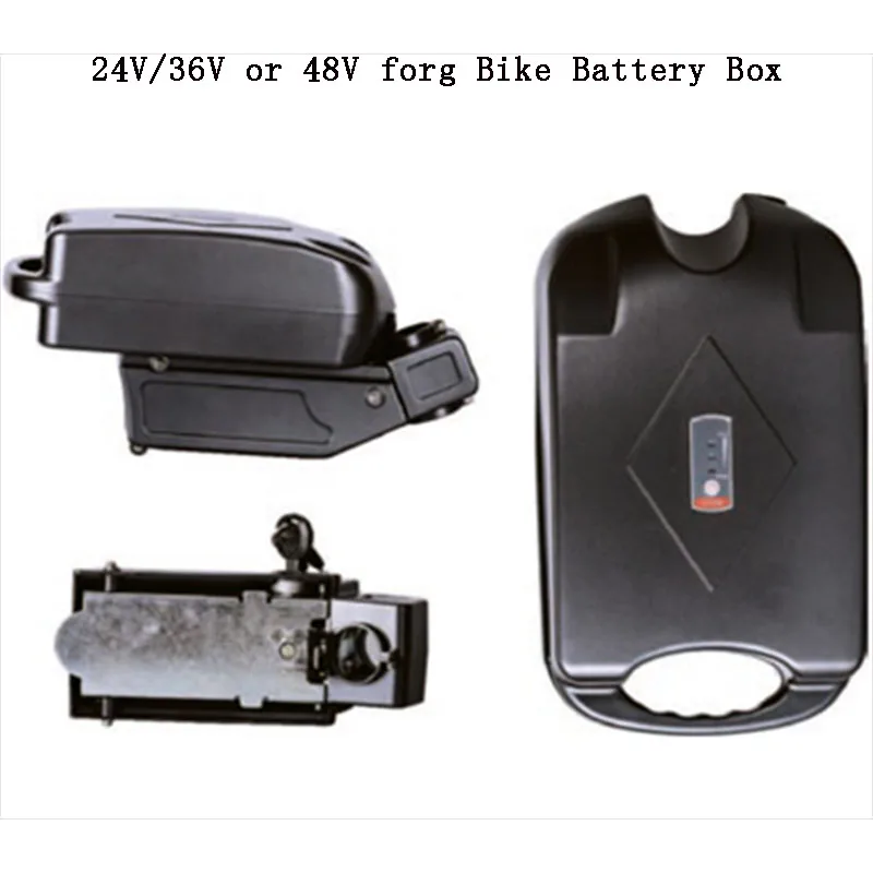 

Little frog Battery storage box for 24V ,36V and 48V 18650 battery case bike battery storage frog holder and container