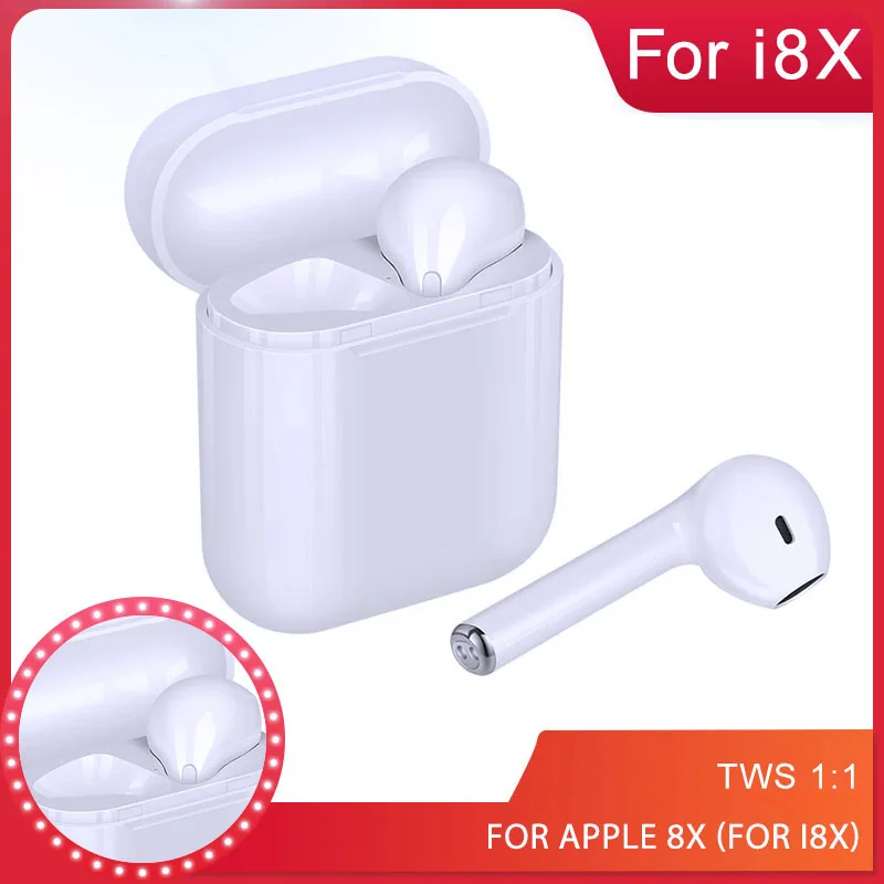 

GYKZ Bluetooth Wireless Earphone For I8X With Charging Box Double Wireless Music Earphone Sport Headphone For Mobile Phone