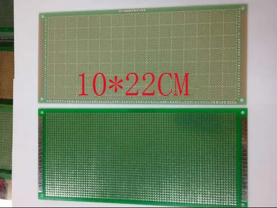 20 шт. 10*22 см PCB односторонняя 1,6 Толстая 2,54 шаг Высококачественная печатная плата