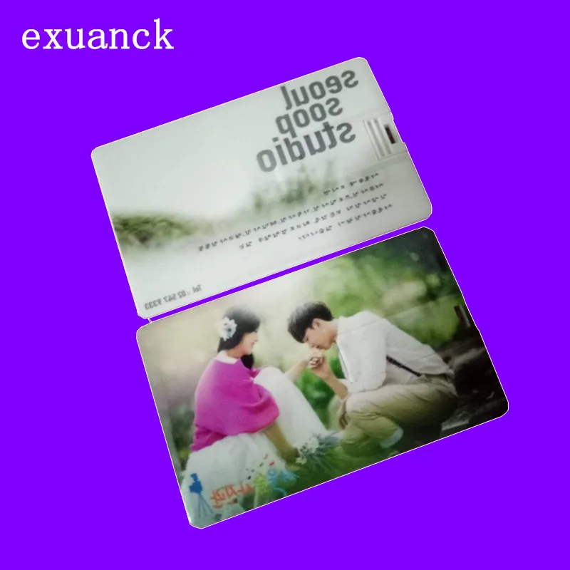 

exuanck Plastic Credit Card / Card Custom Logo Business Design Usb Flash Drive Stick 4GB 8GB 16GB 32GB (10pcs can print logo )