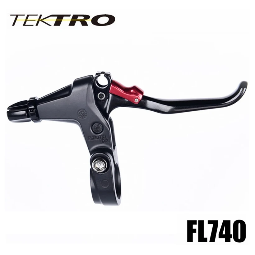 TEKTRO FL740 레버 164g / 페어 레이서로드 자전거 단조 알루미늄 레버 3 핑거 레버 캘리퍼스 칸티 브레이크 Rapidfire 쉬프터