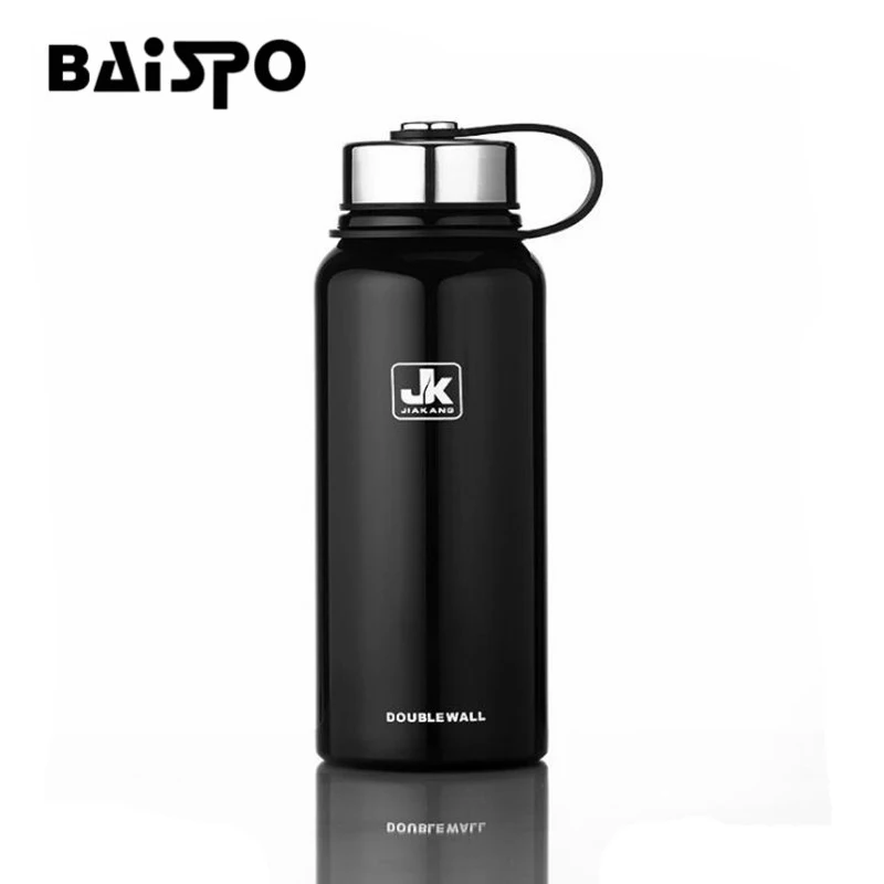 Baispo Jk Stainless Steel Insulated Thermos Bottle Vacuum Flask Baispo Jk Stainless Steel Insulated Thermos Bottle Vacuum Flask Large Capacity Coffee Termica Sport Termos In Flasks Thermoses From Home