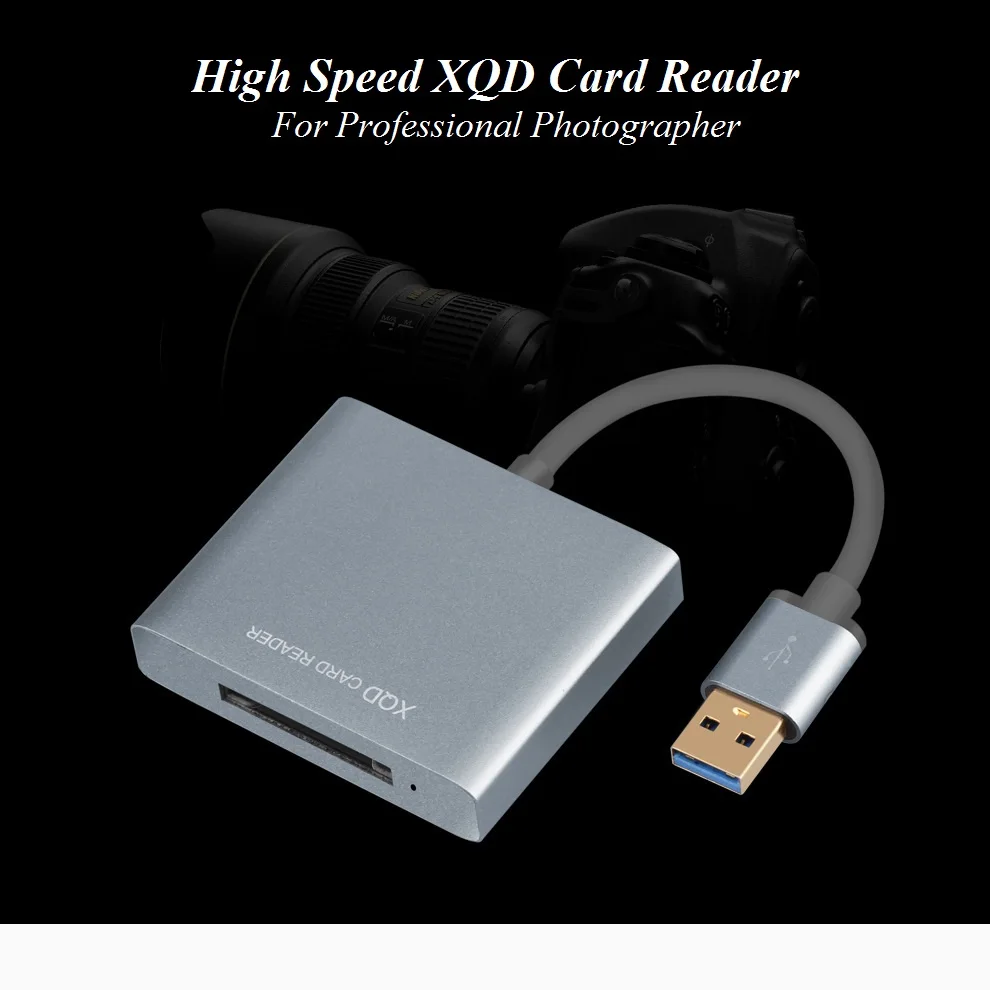 Professional High Speed 500MB/s XQD Card Reader Compatible XQD Interface Camera Kit For Nikon D4 D5 D500 Professional High Speed 500MB/s XQD Card Reader Compatible XQD Interface Camera Kit For Nikon D4 D5 D500