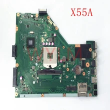 

X55A HM70 SLJNV mainboard For ASUS X55A Laptop motherboard MAIN BOARD MAINBOARD REV 2.1/REV2.2 100% Tested Working free shippin
