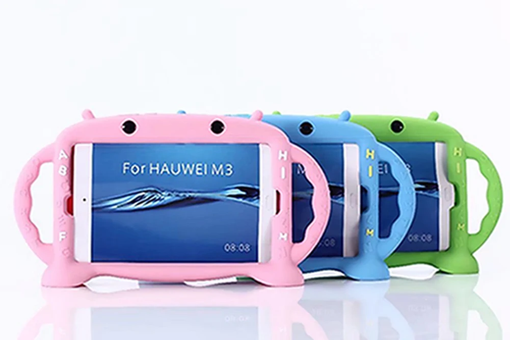 3D противоударный дети мультфильм силиконовый чехол для huawei MediaPad M3 8,4 BTV-W09 BTV-DL09 Ударопрочный Мягкий чехол для huawei M3 планшет