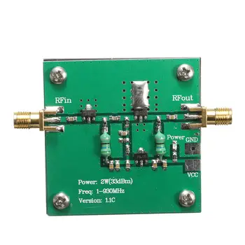 

NEW 1-930MHz 2W RF Broadband Power Amplifier Module for Radio Transmission FM HF VHF 48x48x13mm Circuits Amplifier Modules