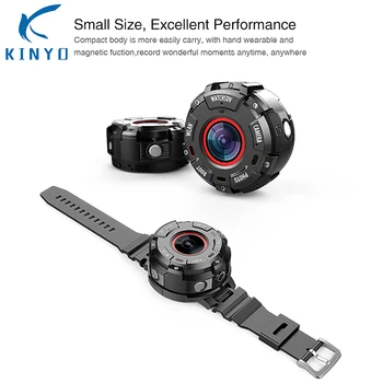 

Action Sports Camera Smart Watch With IP68 Waterproof case and HD wide-angle lenses Wifi International Version With APP Watch